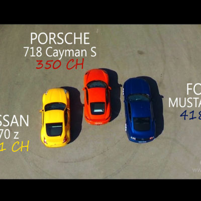 Porsche-cayman-s-718-ford-mustang-GT-nissan-370-Z