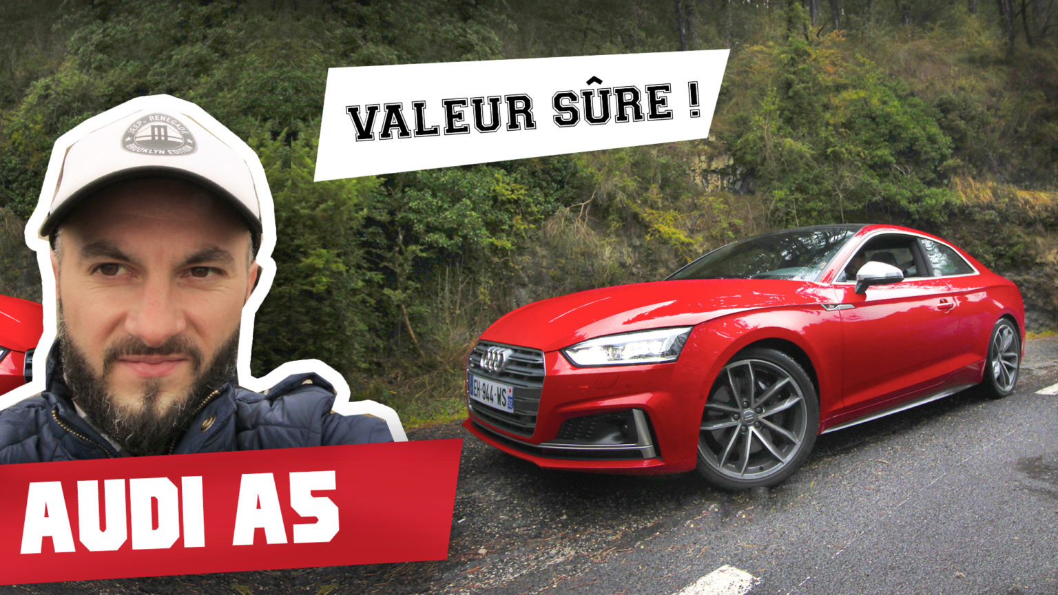 Essai nouvelle Audi A5 S5 sportback coupé tdi tfsi vlog video