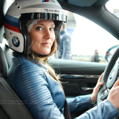 pilotage en bmw M4 avec Lily notre girl chez cars passion