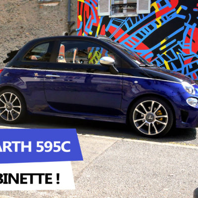 Vlog auto youtube essai abarth 595c cabriolet turimso