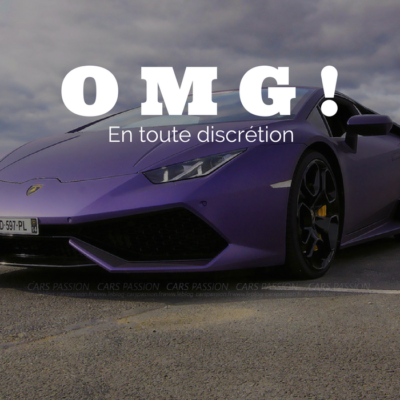 essai lamborghini huracan V10 carrosserie purple dc covering violet matte