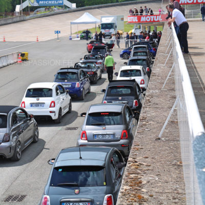 Abarth Day 2017, direction le circuit de Montlhéry