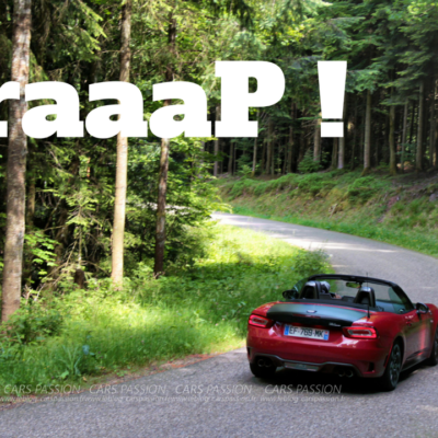 essai fiat Abarth 124 spider cabriolet, mon avis