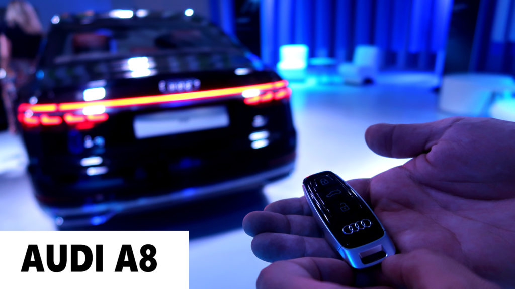 nouvelle audi A8 2018 presentation video