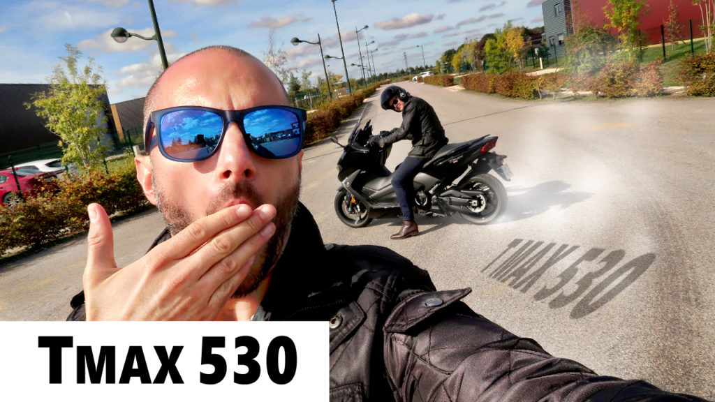 essai test moto scooter Yamaha Tmax 530 2017 avis vlog motorbike