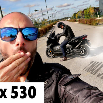 essai test moto scooter Yamaha Tmax 530 2017 avis vlog motorbike