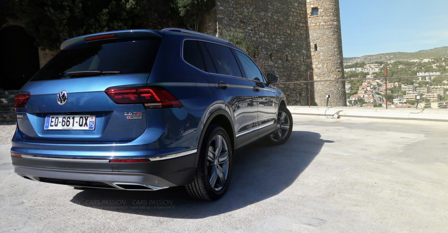 essai volkswagen Tiguan Allspace 2017 carat exclusive moteur tdi 150 avis test