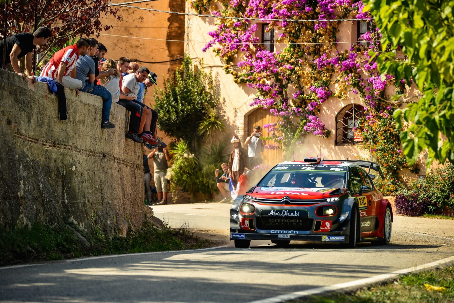 RALLYE-WRC-catalogne-2017 citroen c3