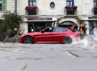 Une virée en Alfa Romeo Giulia QV et son trèfle à quatre… potes !