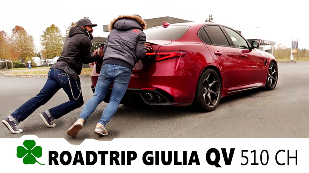 essai alfa romeo Giulia quadrifoglio verde QV