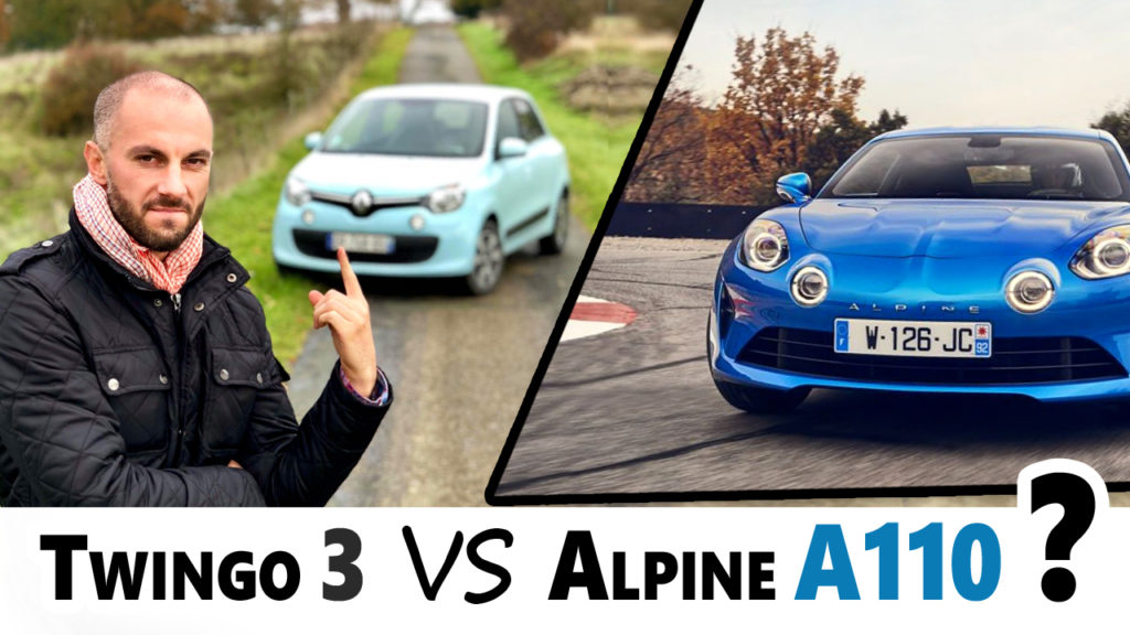 essai test alpine A110 renault twingo 3 2018