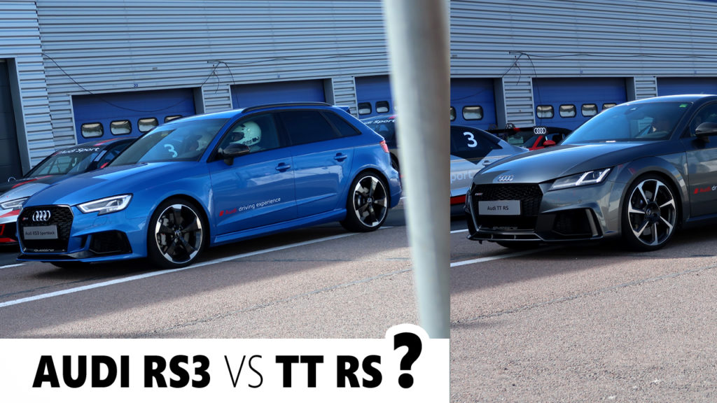 audi RS3 vs audi TT RS 2018