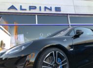 Premiers tours de roues sur circuit en Alpine A110