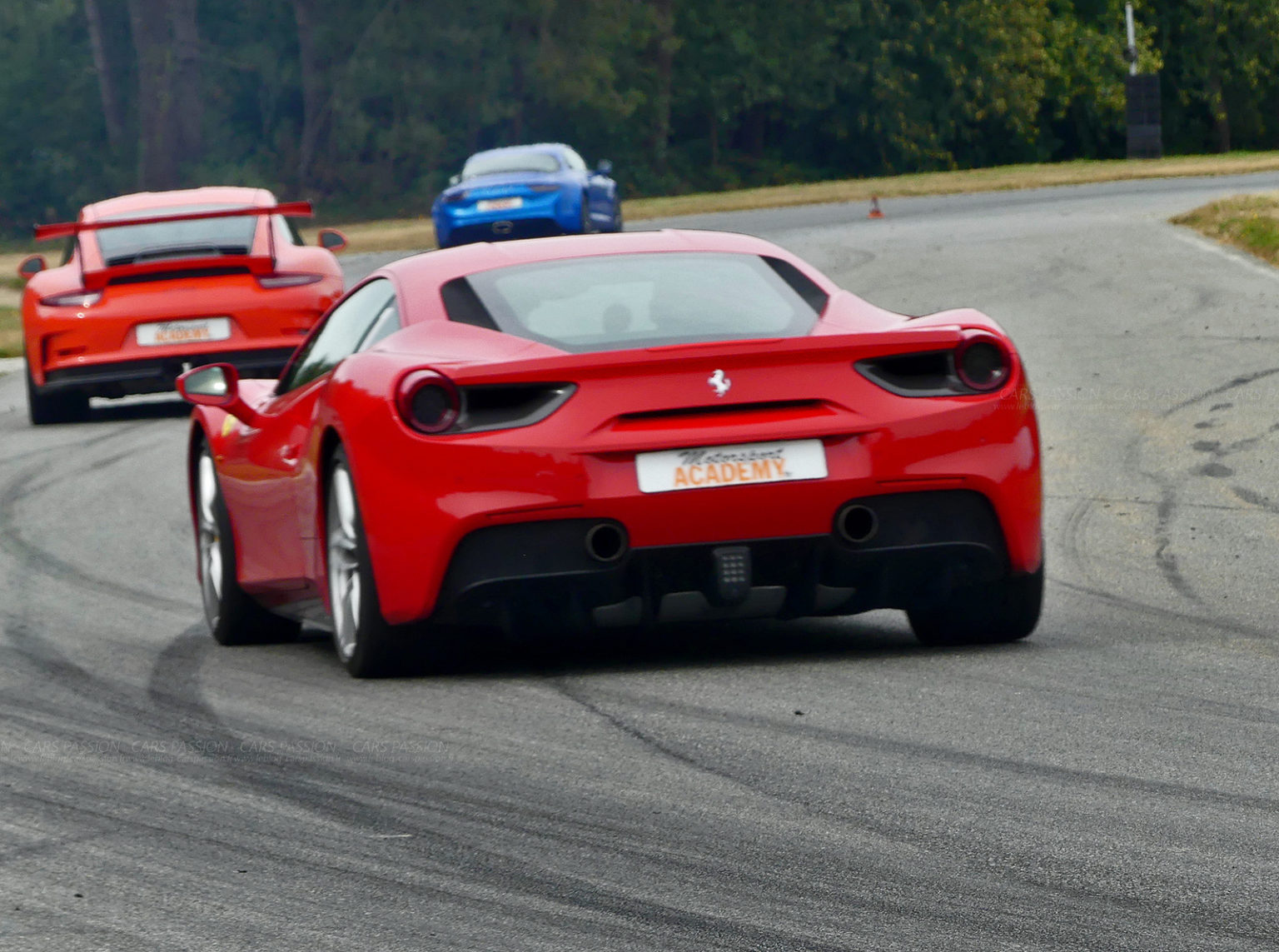 Stage pilotage Ferrari F488 GTB circuit Loheac