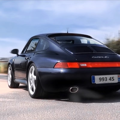 Porsche 911 993 carrera 4S sound essai