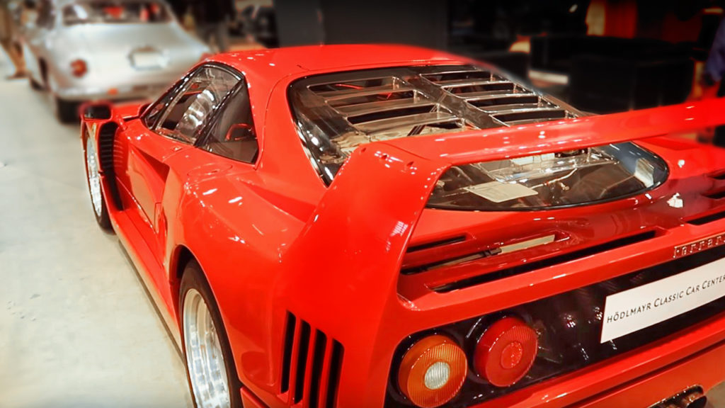 Retromobile 2019 video collection-ferrari-F40-cars-classic