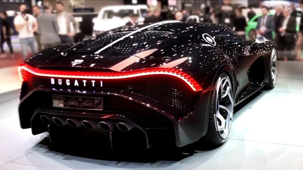 Bugatti la voiture noire Salon geneve 2019