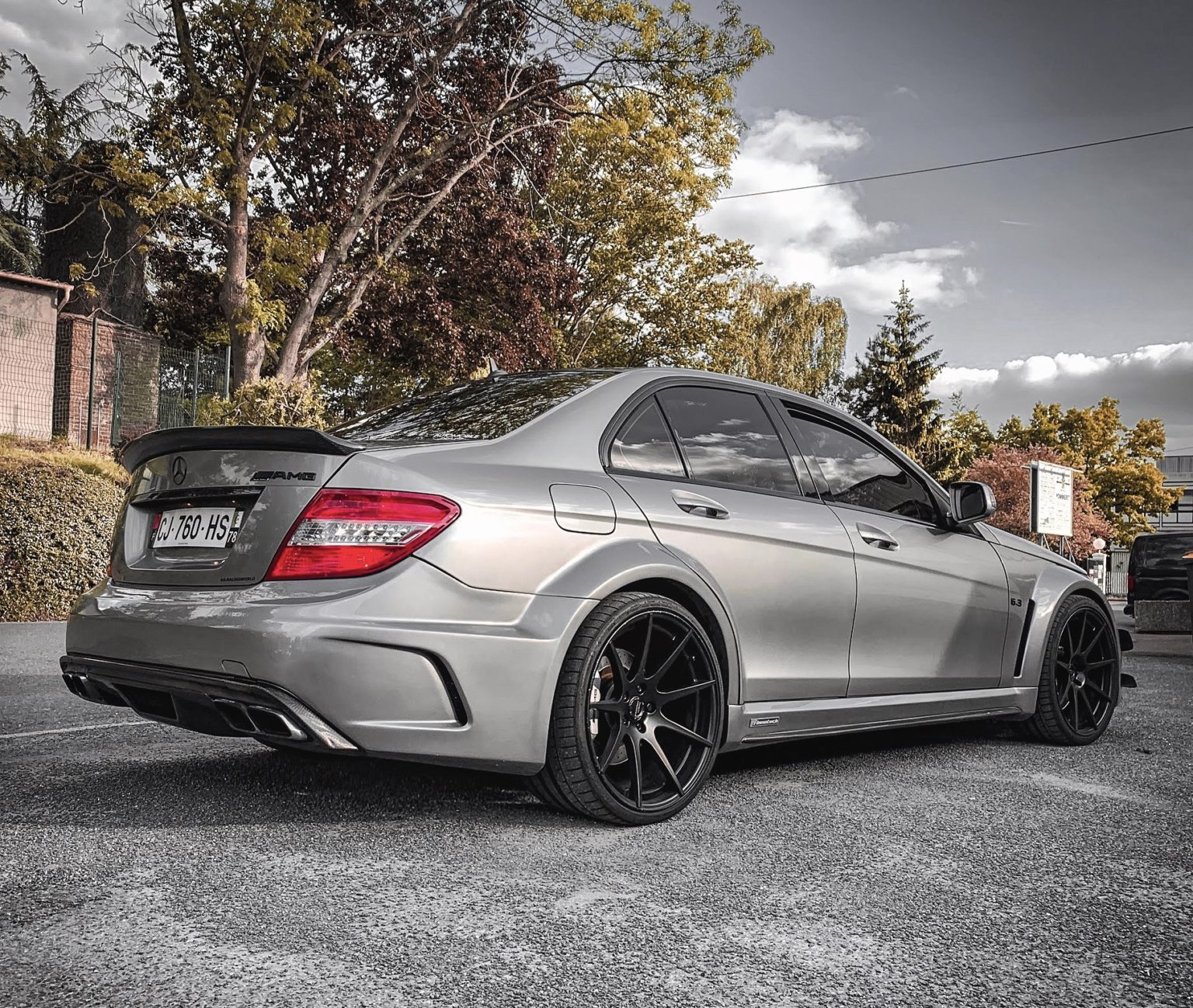 Mercedes C63AMG W204 2008 avis