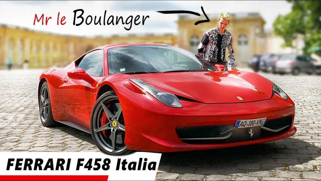 ferrari f458 italia video boulanger