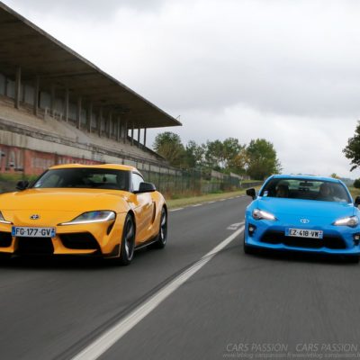 Toyota GT-86 et Toyota Supra