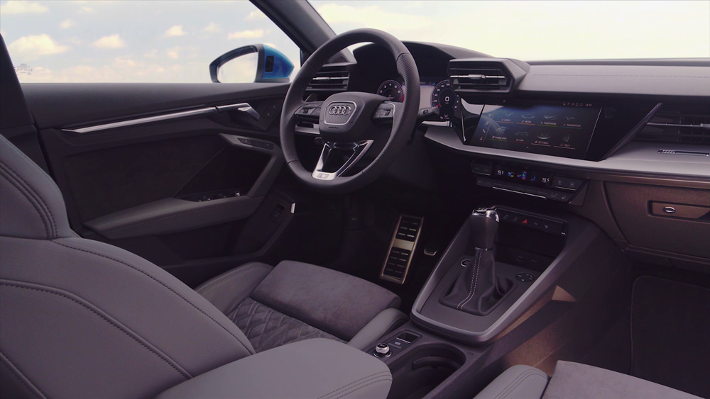 Nouvel intérieur nouvelle Audi A3 Sportback