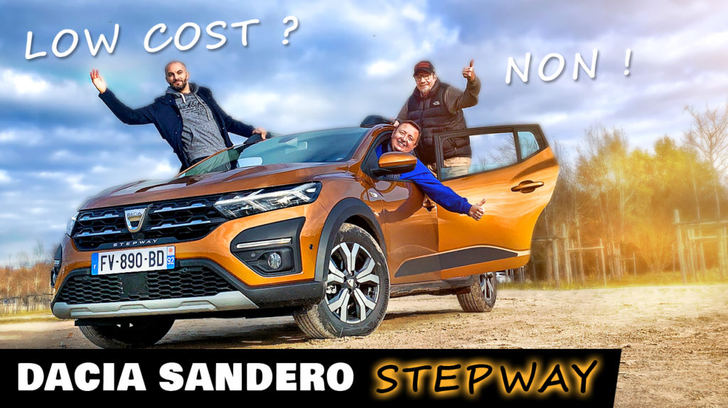 dacia sandero stepway 2021 confort GPL essai vidéo