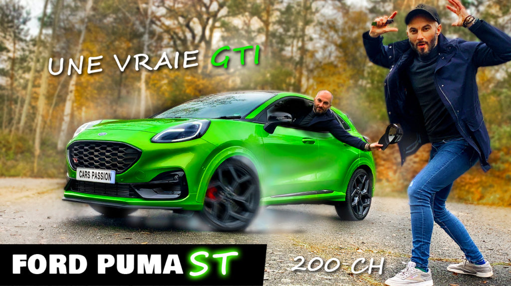 ford puma st essai video sound acceleration 2020