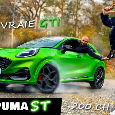 ford puma st essai video sound acceleration 2020