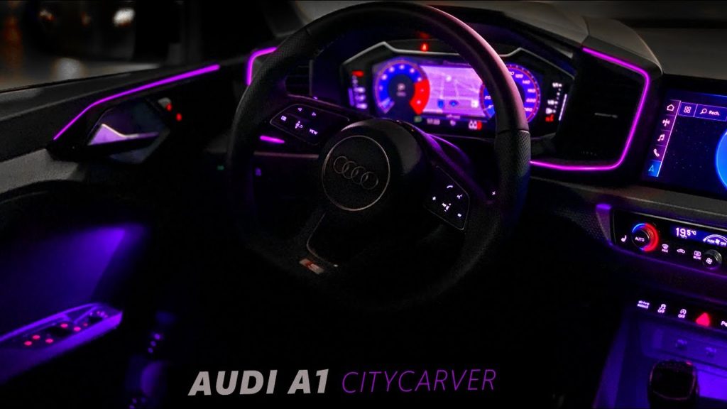 interieur éclairage LED audi A1 citycarver 2020 2021