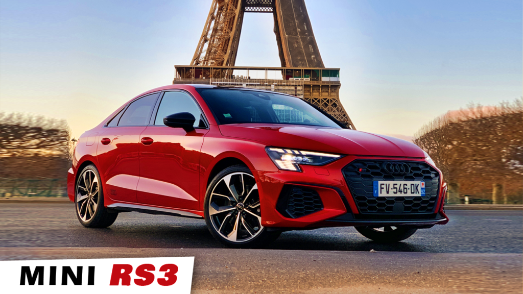 nouvelle audi s3 berline rouge tango RS3 essai vidéo Youtube