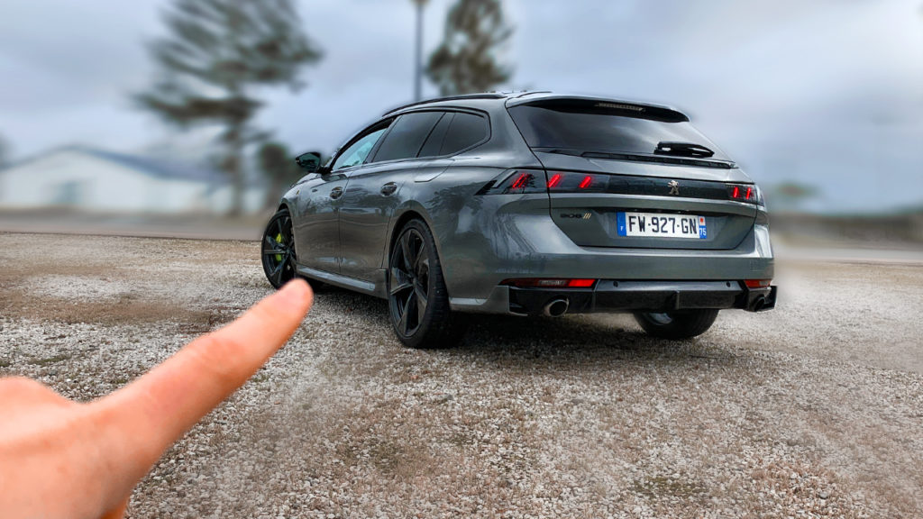 Essai Peugeot 508 PSE SW vidéo hybride