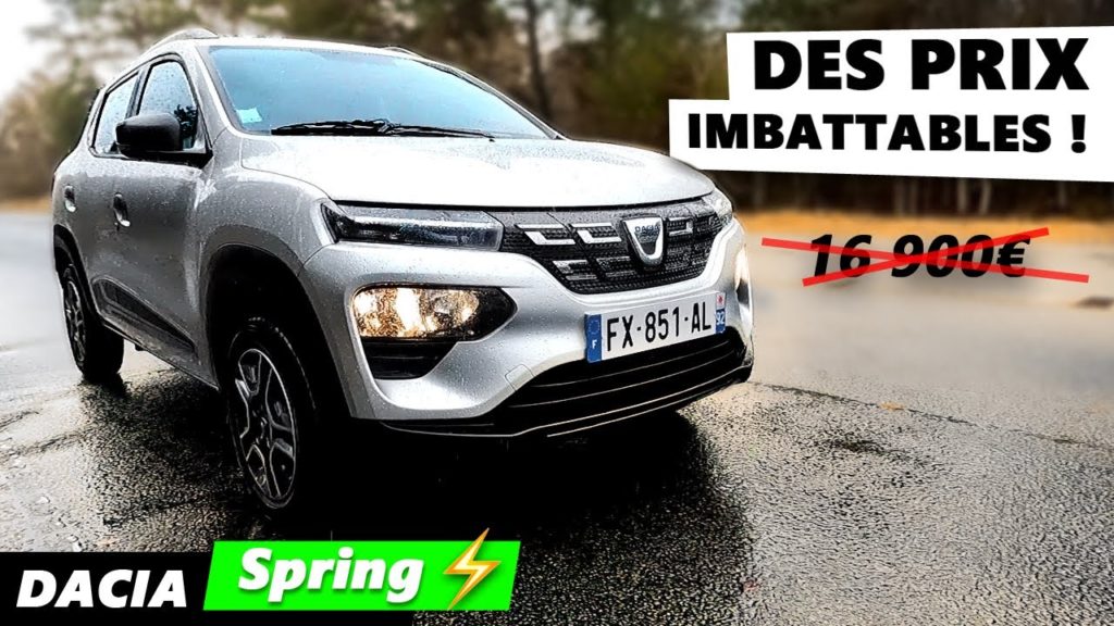 essai dacia spring 2021 prix finition business charge avis