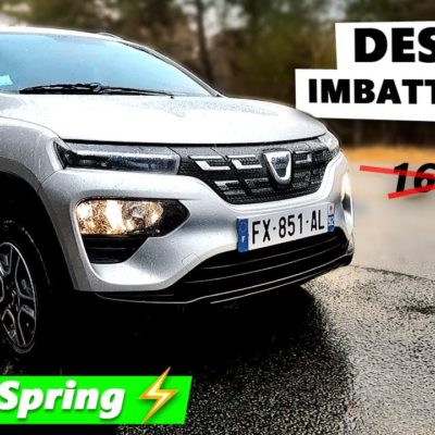 essai dacia spring 2021 prix finition business charge avis