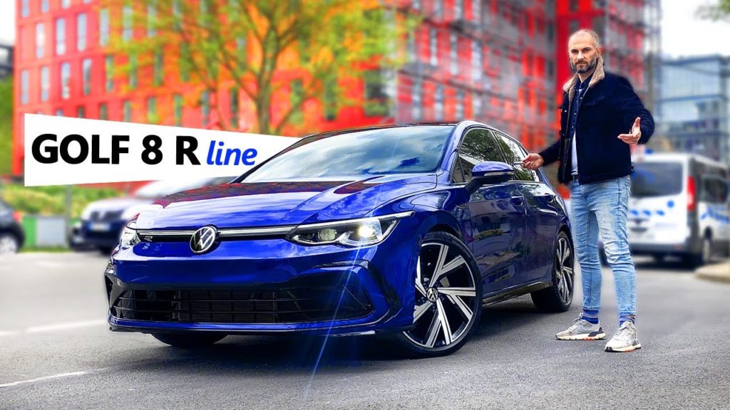 Golf 8 Rline Volkswagen etsi 150 bleu Lapiz