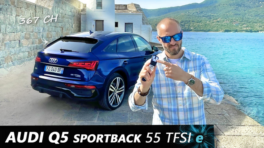 essai Audi Q5 Sportback 2021 55 tfsi e video