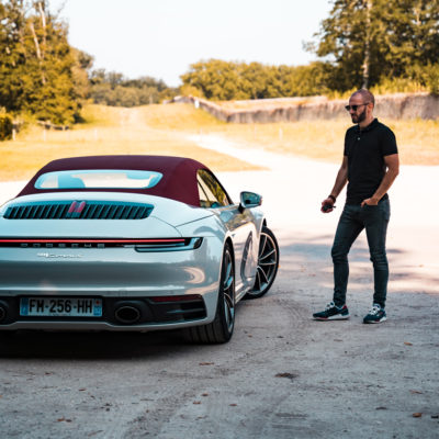 Porsche 911 992 carrera S cabriolet gris essai