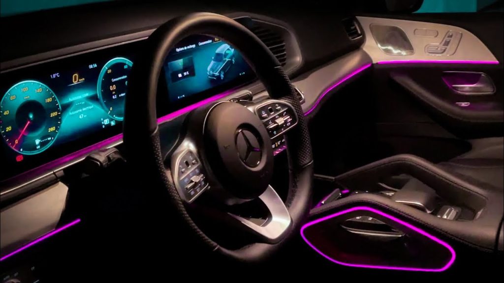 Mercedes Benz GLE Amg Line interieur interior night led