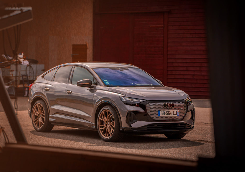 audi Q4 etron sportback 50 essai bronze