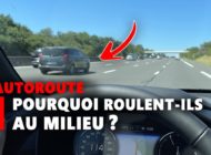 En France sur autoroute : Rouler sur la voie du milieu, que risque t-on ?