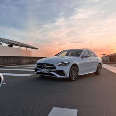 Finition AMG Line pour cette Mercedes Classe C 300e hybride