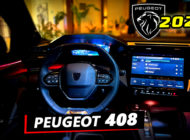 Nouvelle Peugeot 408 GT 2023 : Vidéo intérieur et éclairage d’ambiance