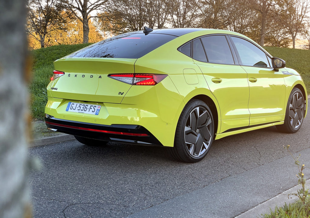 skoda enyaq coupe rs essai suv electrique 2023