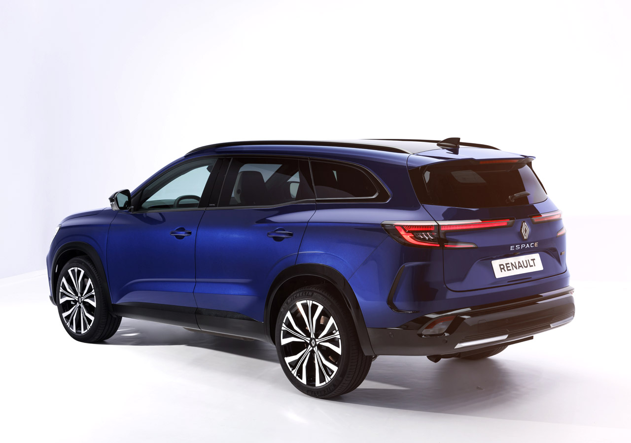 Tappetini Auto In Pelle Per Renault Espace 6 (2023-2024) - Copertura Totale Impermeabile Antiscivolo