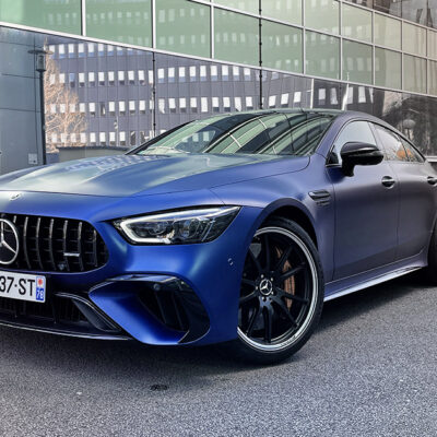 Mercedes AMG GT 63 S e performance 2023 face avant