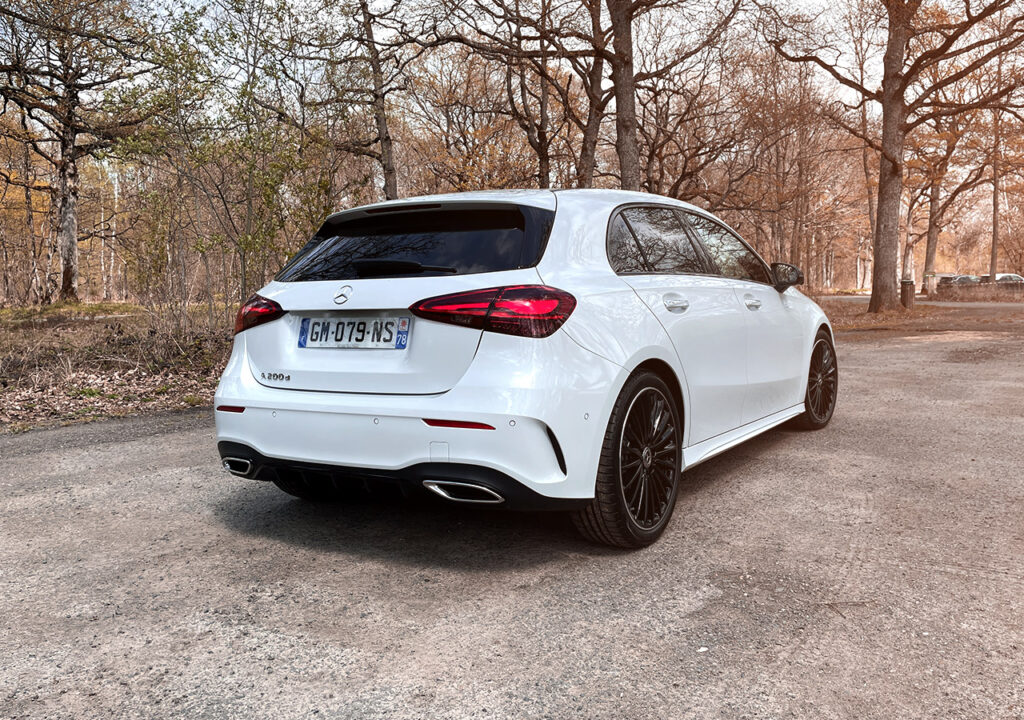 arrière Mercedes Classe A200d AMG Line 2023