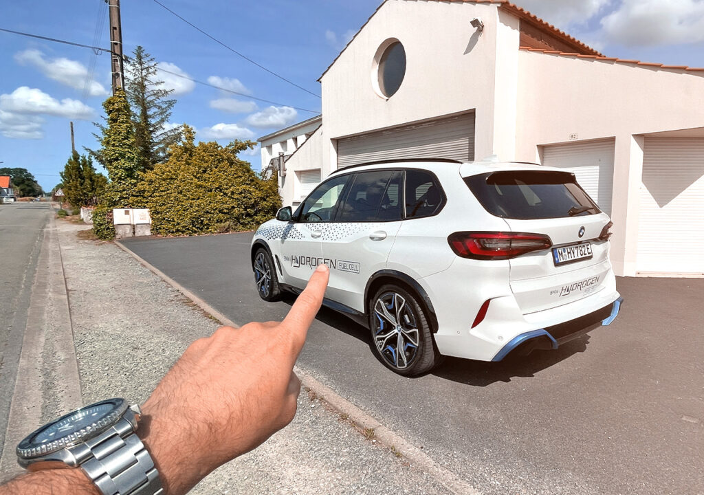 essai bmw i X5 hydrogen 2023 2030 hydrogène