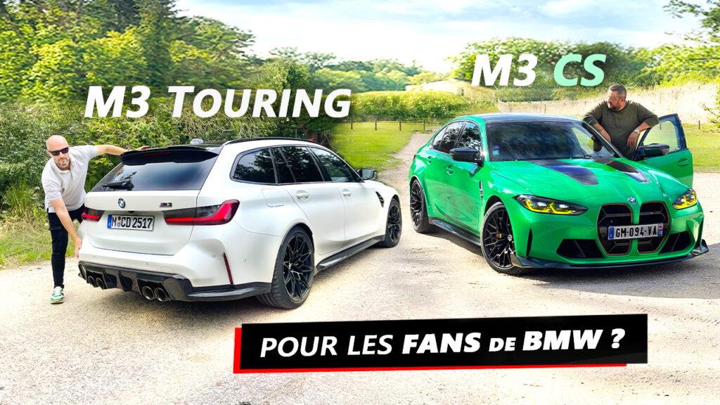 bmw m3 touring 2023 g81 vs bmw M3 CS 2023 g80