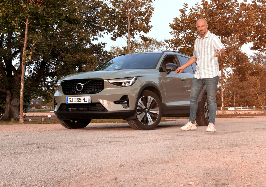 Volvo XC40 T5 hybride essence 2023 essai