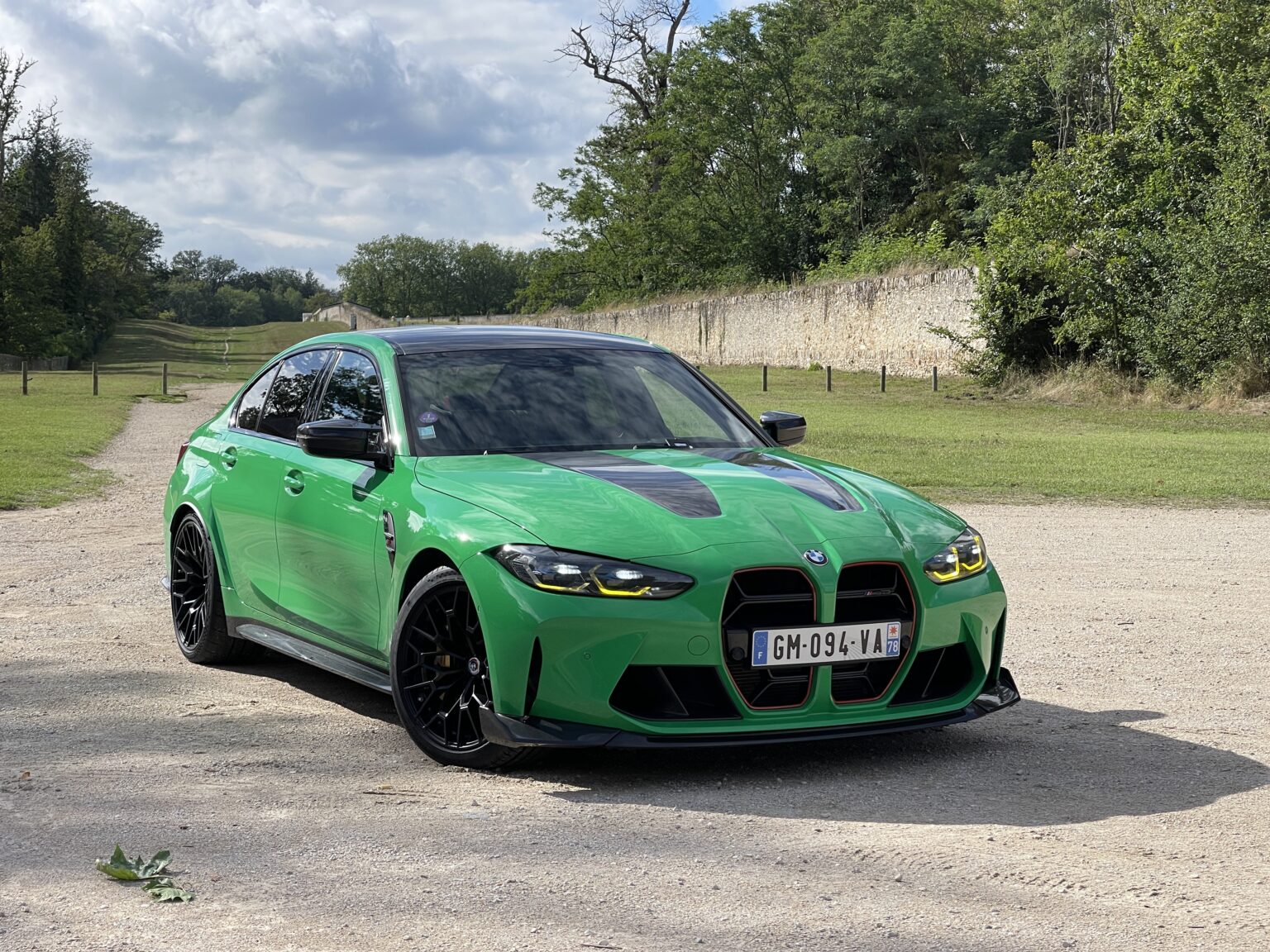 Essai BMW M3 CS VERTE 2023