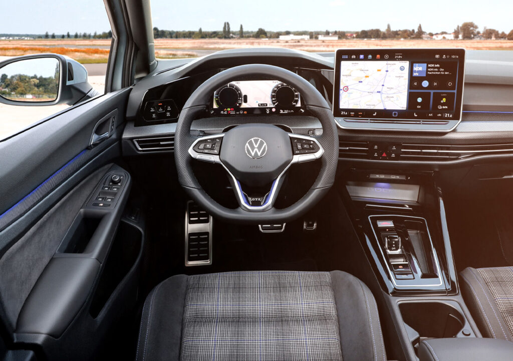 Intérieur habitacle Volkswagen Golf 8 2024 facelift restylage